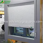 Exterior aluminium home security shutter, home security roller shutter