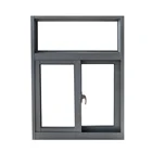 Reflective glass kenya aluminum sliding window with Insulated Glass