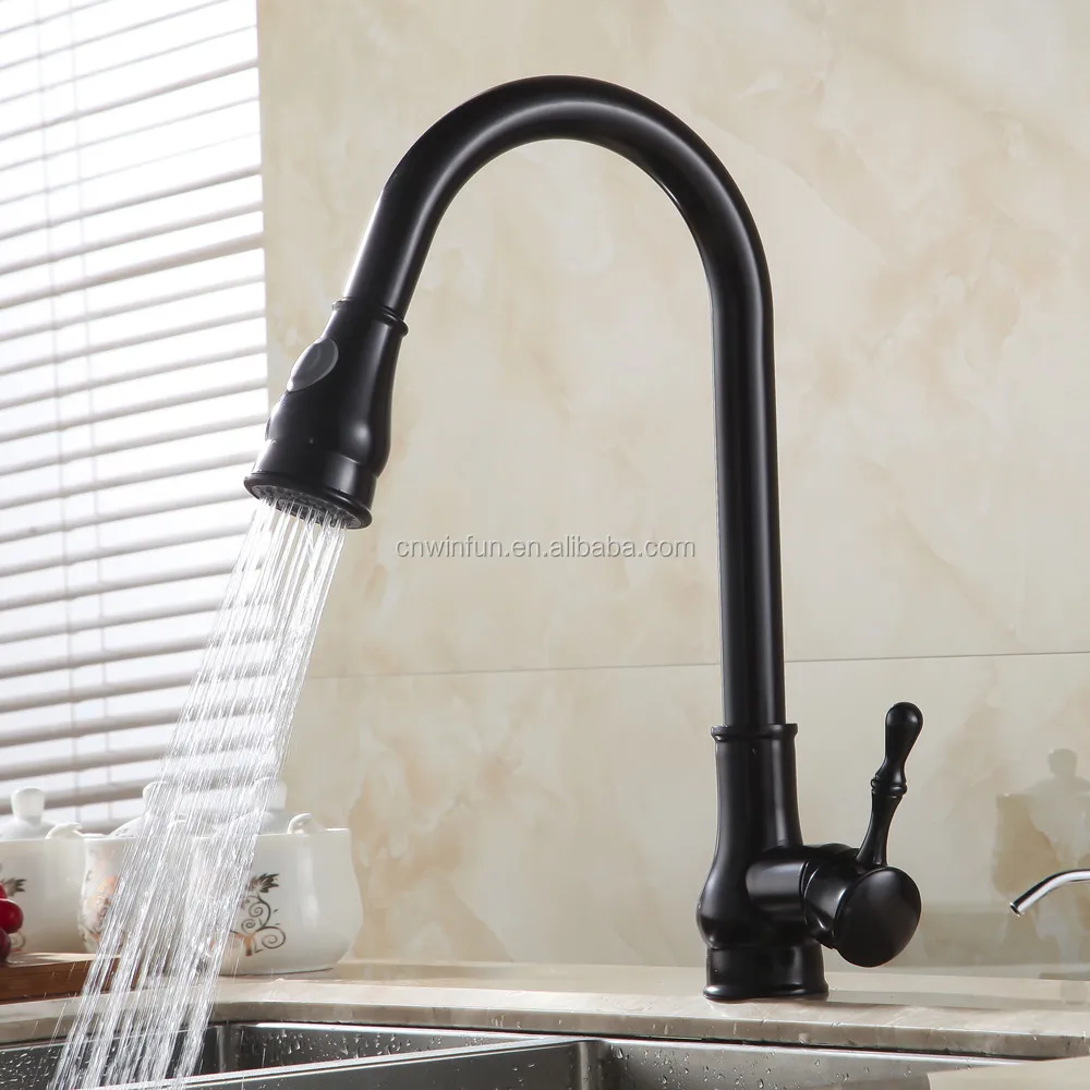 7117r wanfan best selling pull out oil rubbed bronze tap for