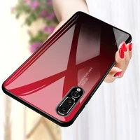 

Gradient Tempered Glass Phone Case For Huawei Honor 8X Mate 20 Pro Mate 10 P20 Lite P Smart Nova 3i 3 P30 P30pro Cover Housing