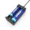 Safe XTAR MC2 PLUS 1A 2 slots 3.7v li-ion battery portable charger for 14500/18650/26650 batteries