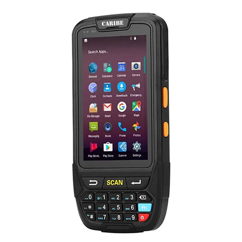 CARIBE Wireless Portable Industrial PDA 1D 2D Android Handheld Barcode Scanner 4G LET WIFI GPS, Black
CARIBE Wireless Portable Industrial PDA 1D 2D Android Handheld Barcode Scanner 4G LET WIFI GPS, Black
