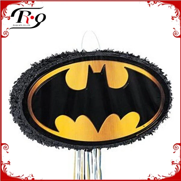 Logo de Batman de cuerda piñata diseños