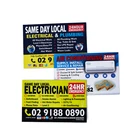 australia electrical&plumbing advertising fridge magnet