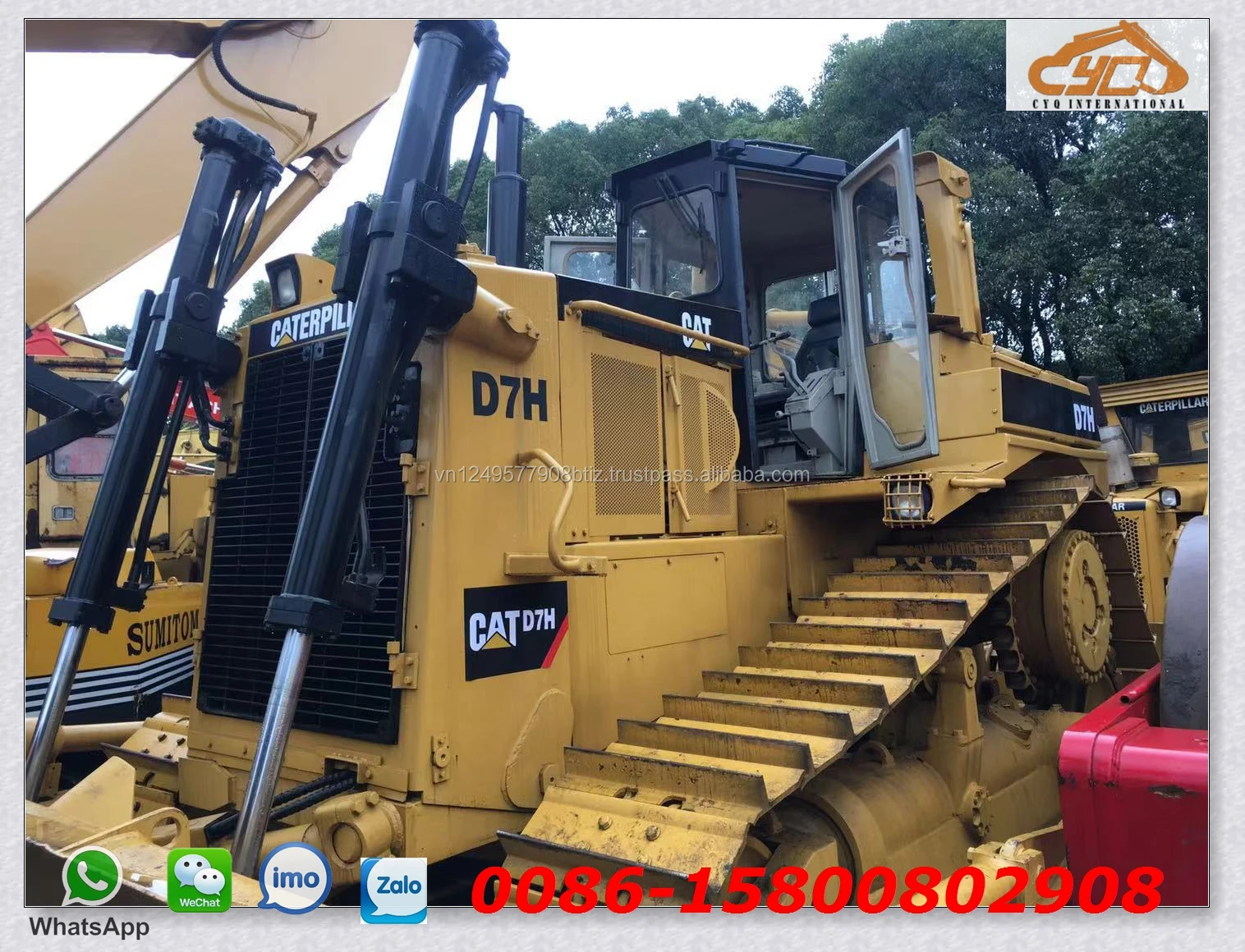 Used Caterpillar D7h Bulldozer Used Dozer Equipment Cat D7h Bulldozer