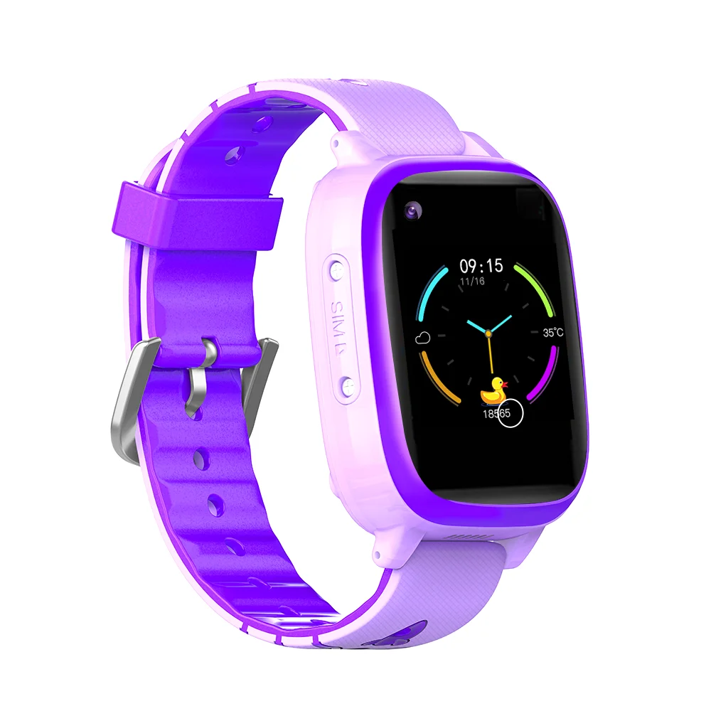 KF08Newest 4G Smart Kids GPS Watch Phone Video Call Touch Color Screen Waterproof Children Smart Watch 4G For Kids Children Bab - ANKUX Tech Co., Ltd