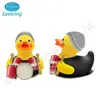 Music Plastic Rock Drummer Yellow Rubber Duck Promotional Gift