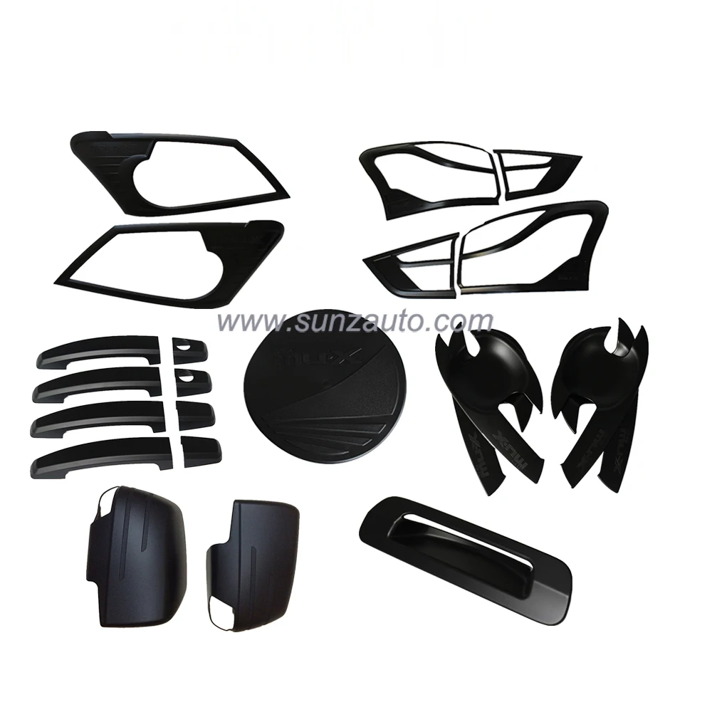 New Complete Kits Mux 2014 Full Sets ABS plastic full black kits accessory for Isuzu Mux 2015
New Complete Kits Mux 2014 Full Sets ABS plastic full black kits accessory for Isuzu Mux 2015