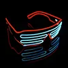 New Product EL Light Up Glasses Led Gift Event Party Supplies