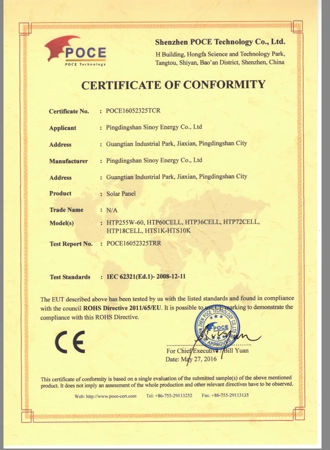 with 25 years output guarantee tuv certificate solar panel 50w