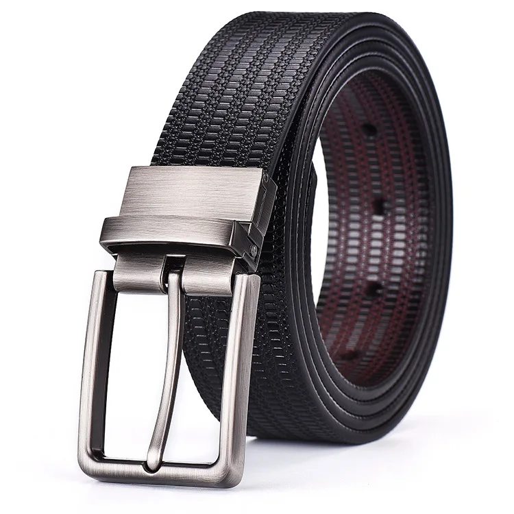 YS-BT026 Wholesale cheap low MOQ rotating pin buckle 100% Genuine leather belt for men
YS-BT026 Wholesale cheap low MOQ rotating pin buckle 100% Genuine leather belt for men