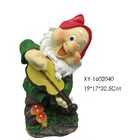 Decorative christmas resin elf garden figurines