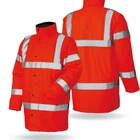 Yellow Security Jacket High Quality High Visibility Safety Jacket Yellow Reflective Jacket