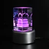 Engraved Crystal Decoration Laser Gifts 3D Image Crystal Cube Birthday Return Gifts for Kids