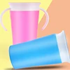 High Quality 360 Trainer Cup with Straw Spill Proof Water Bottle for Baby Toddlers,BPA Free
