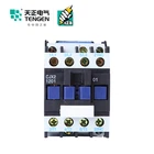 TENGEN BRAND CJX2-1810 380V 3NO 1NO 18A 50Hz 3P OF AC CONTACTOR 3P electrical contactor Auxiliary contact