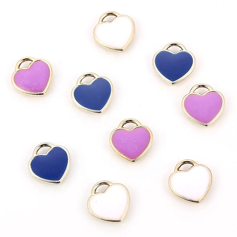 Blue White Pink Enamel Charms Heart Charms Pendant For DIY Necklaces Bracelets Jewelry Making Heart Charm Bulk Sale
Blue White Pink Enamel Charms Heart Charms Pendant For DIY Necklaces Bracelets Jewelry Making Heart Charm Bulk Sale
