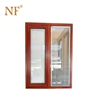 Aluminum removable blinds inside the double glass