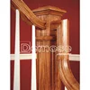 hardwood railing interior staircase designs