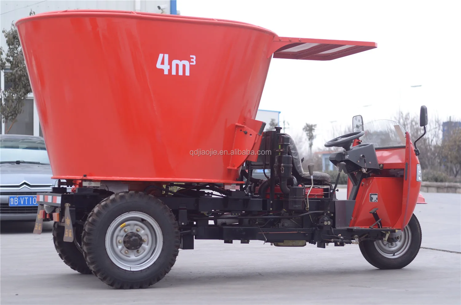 hay fodder wagon cattle feed tmr for sale!