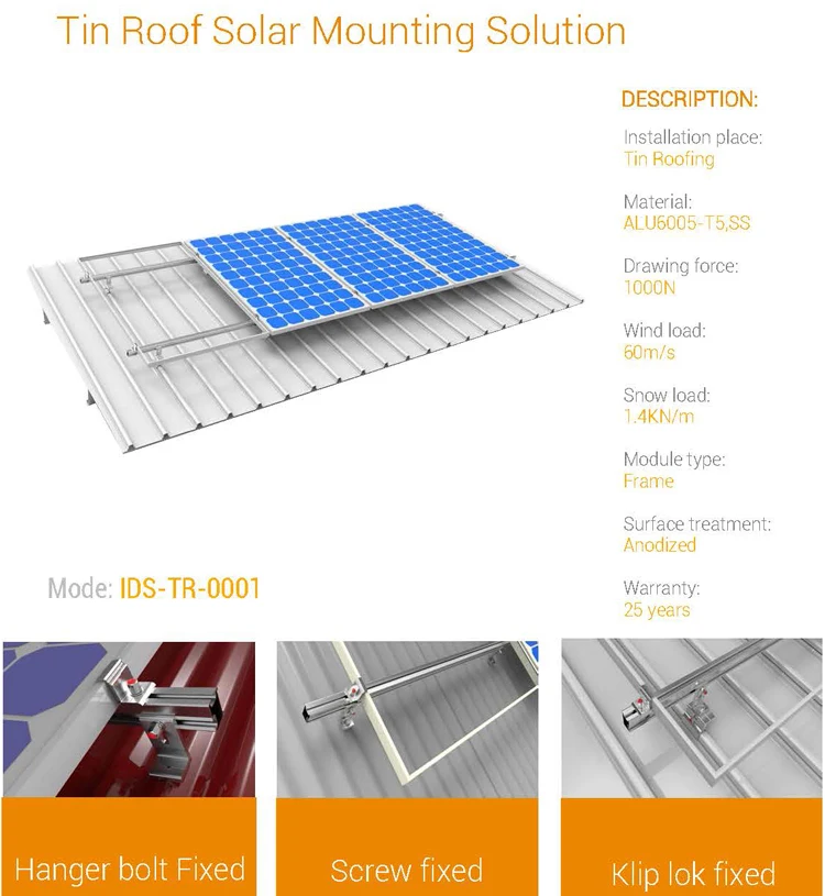 bestsun aluminum flat roof solar panels mount, 20 kw solar mount