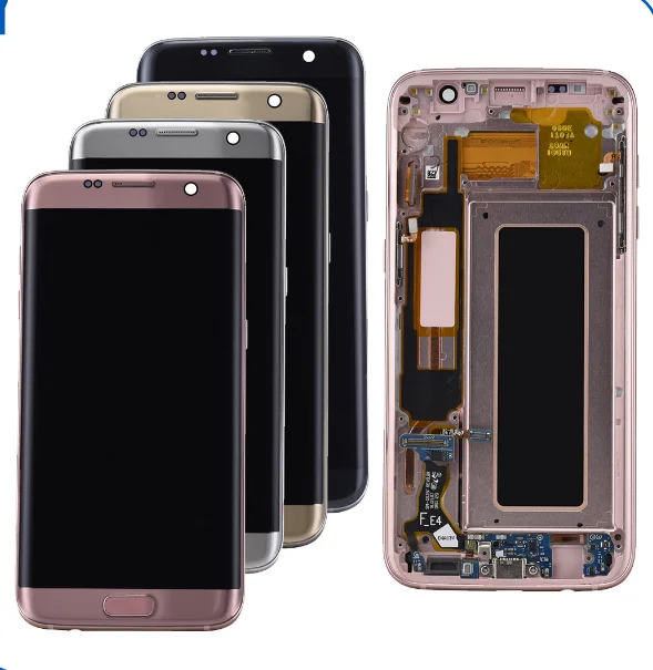 lcd screen repair For Samsung Galaxy S7 edge with frame, Black/white/gold/pink/silver/blue
lcd screen repair For Samsung Galaxy S7 edge with frame, Black/white/gold/pink/silver/blue