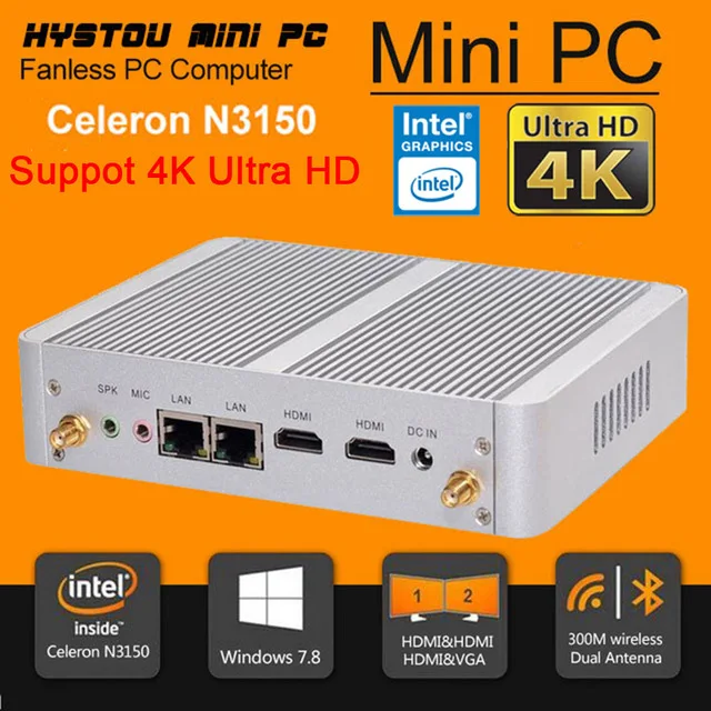 Cheap Fanless Pc Intel Celeron M