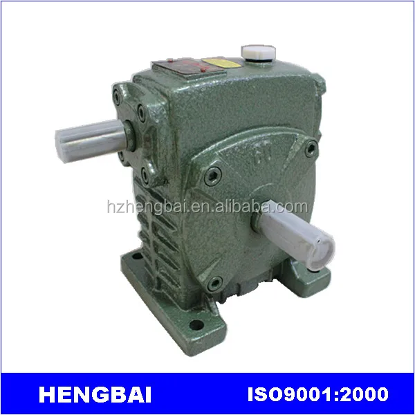 Low Noise Iron Worm Speed Reducer WPS Transmission Gearbox