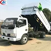 dongfeng 6 wheel dump truck with tarp cover
