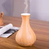 Big Capacity 500ml Wood grain Double Sink 7 Soothing LED Light Aroma Diffuser Super Quiet Ultrasonic Essencial Oil Diffuser