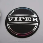 customize wheel cap aluminum highlight car logo printing label