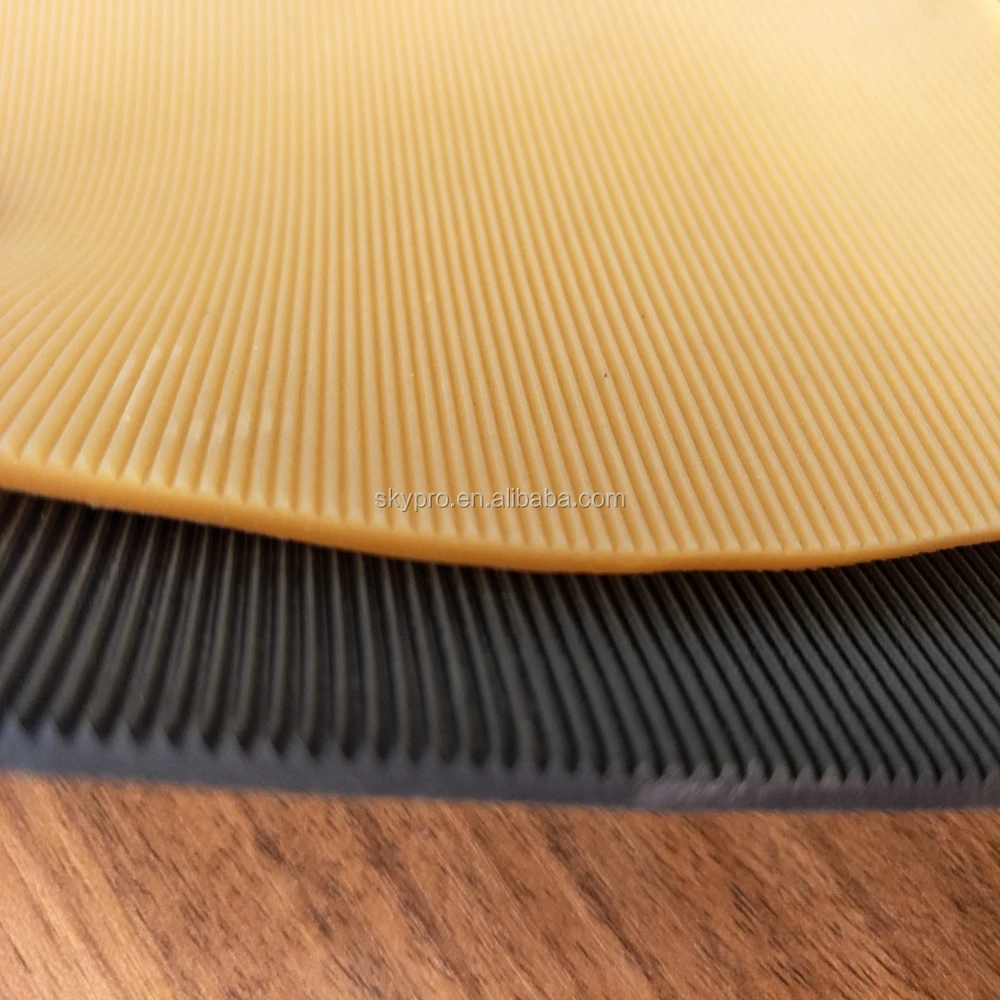 High Durability Rubber Sole Sheet with Tensile Strength >18.0Mpa and Hardness 90 ShoreA for Shoe Soles