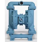 Air operated diaphragm pump for oil paint