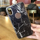 Cell Phone Case Glitter Marble Pattern Back Shell Full Cover