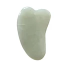 Body Facial Massage Chinese Medicine Health Care Natural Jade Board Scraping Gua Sha Tool