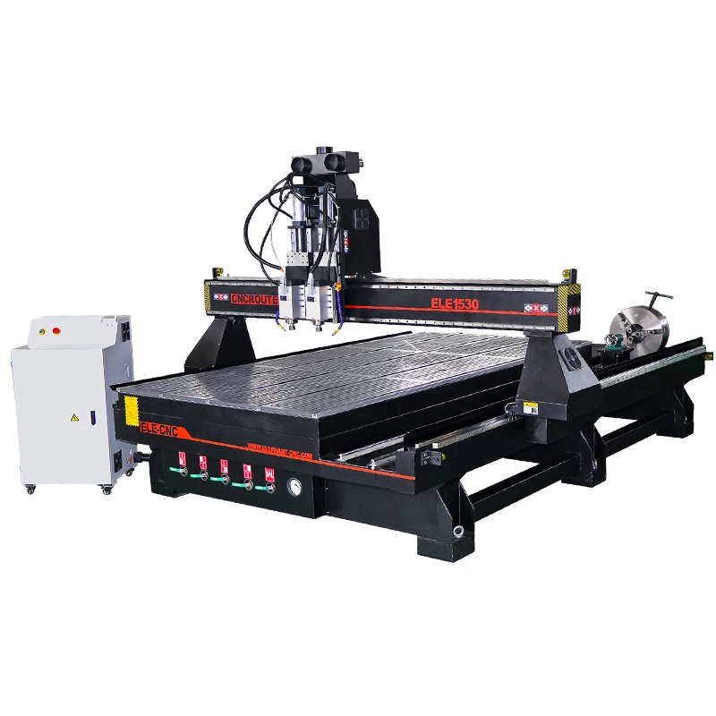 Cnc Router 2 Spindle Furniture Making Equipments Wood Processing Machinery Cnc Router For Chair Legs Buy Cnc Router 2 Spindle Jinan Cnc Router 2