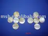natural round white mother of pearl bead