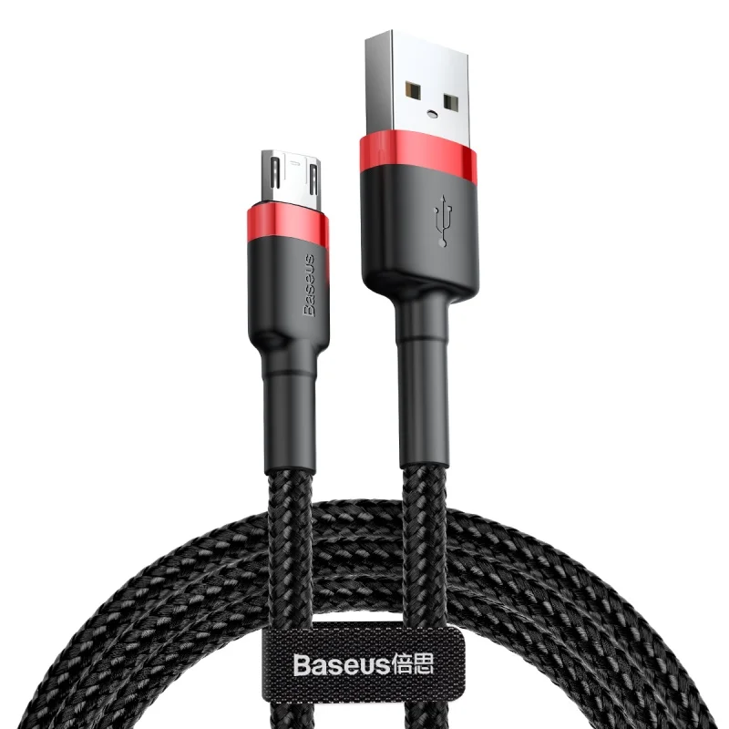 Baseus 2A Fast Usb Data Charging Cable Micro 3m For Android mobile phone accessories, Red+red/gray+black/red+black
Baseus 2A Fast Usb Data Charging Cable Micro 3m For Android mobile phone accessories, Red+red/gray+black/red+black