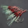 In stock Assist Pike Hooks Rigged Jig Hooks for Slow Pitch Jigging Lures For Saltwater Fishing