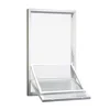 USA standard american style white vinyl sliding double glass pvc double hung window for house