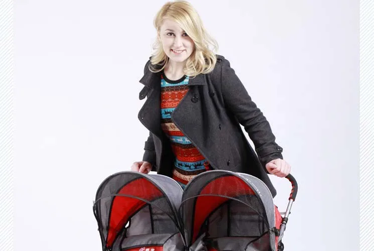 Twin Baby Stroller with Lightweight