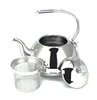 1.5L Stainless Steel Water Tea Kettle Full Size Teapot For Wholesale