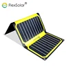 17W fast charging flexible solar panel charger with USB output for phone