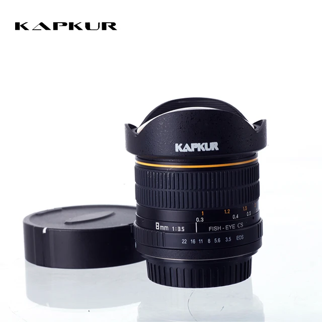 8mm f/3.5 Aspherical Fisheye Camera Lenses