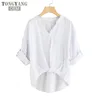 /product-detail/tongyang-fashion-stripe-shirt-female-college-style-women-s-blouses-long-sleeve-shirt-plus-size-cotton-blusas-office-tops-60758671342.html