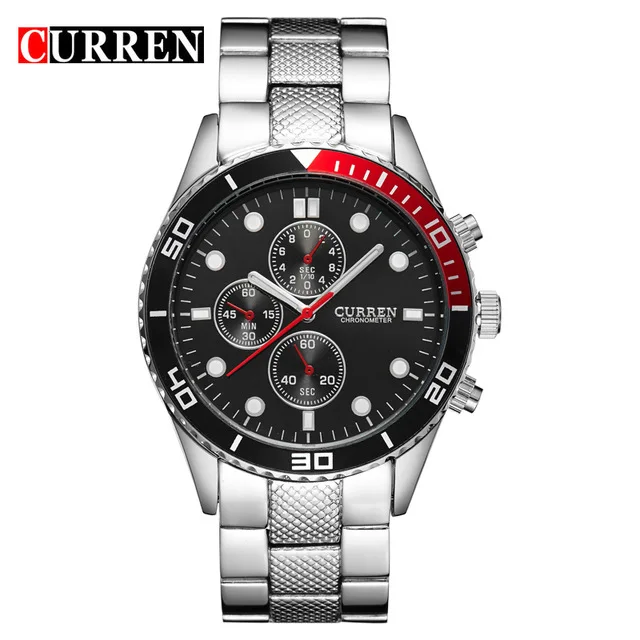 CURREN 8028 Quartz Steel Watch Mens Wristwatches with Point Scales/Round Dial-Black Wholesale, 4 colors
CURREN 8028 Quartz Steel Watch Mens Wristwatches with Point Scales/Round Dial-Black Wholesale, 4 colors