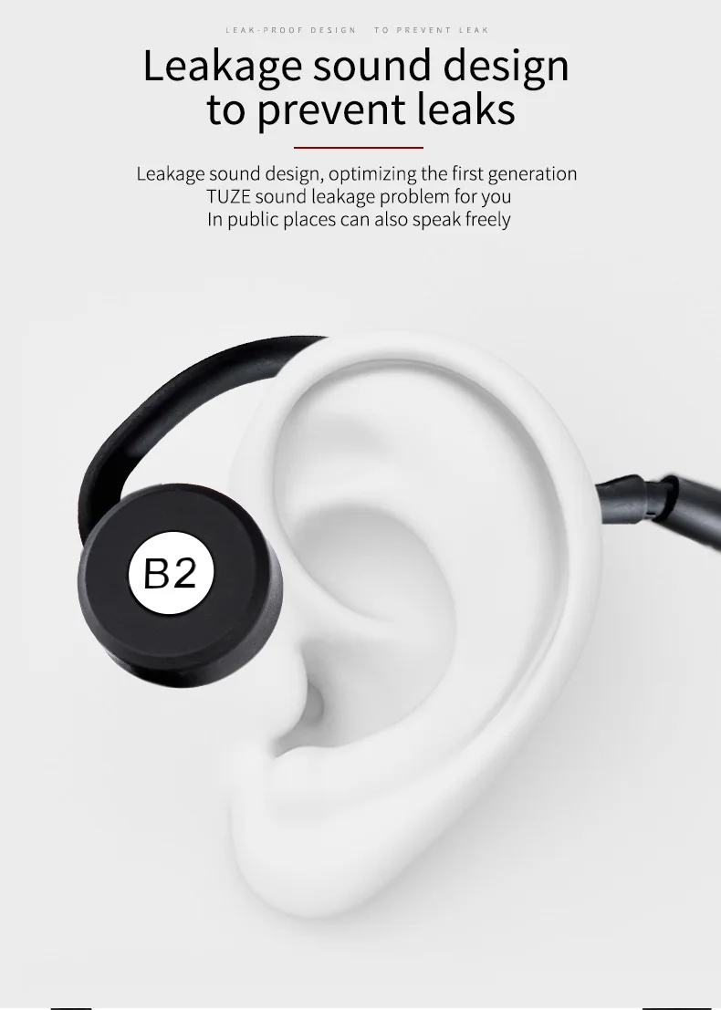 hot sale bone conduction hearing aid wireless bone earphone technology inventions 2019 bluetooth bond conduction headset - ANKUX.COM