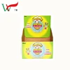 assorted flavor bubble gum pops display box