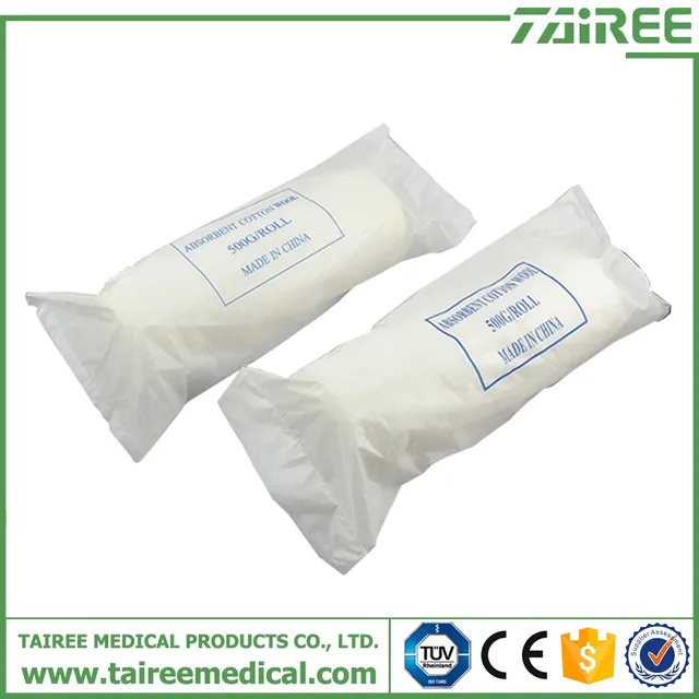 surgical cotton wool roll