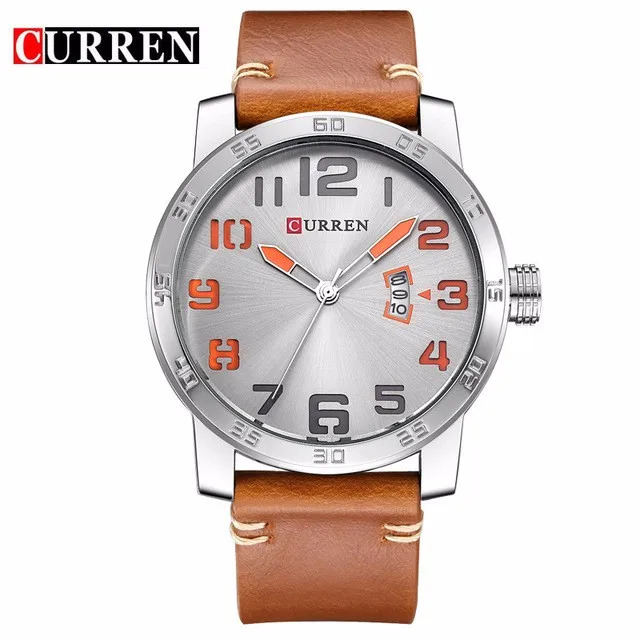 CURREN 8254 Mens Watches Top Brand Luxury Sports Leather Quartz Watch Fashion Casual Clock Leather Wrist Watches For Men
CURREN 8254 Mens Watches Top Brand Luxury Sports Leather Quartz Watch Fashion Casual Clock Leather Wrist Watches For Men